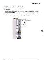 Preview for 118 page of Hitachi YUTAKI H Combi HWD-WE-220S Installation & Operation Manual