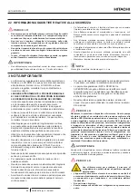 Preview for 78 page of Hitachi YUTAKI RAS-2.5WHVRP1 Instruction Manual