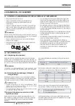 Preview for 223 page of Hitachi YUTAKI S COMBI RWD-2.0NWE-200S Instruction Manual