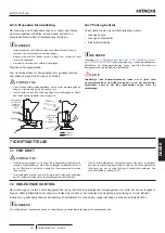 Preview for 241 page of Hitachi YUTAKI S COMBI RWD-2.0NWE-200S Instruction Manual