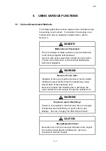 Preview for 117 page of Hitachi ZA3000 Series Instruction Manual