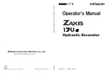 Hitachi ZAXIS 17U-2 Operator'S Manual preview