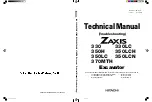 Hitachi Zaxis 330 Technical Manual предпросмотр