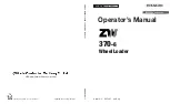 Hitachi ZW 370-6 Operator'S Manual preview