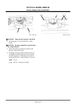 Предварительный просмотр 451 страницы Hitachi ZX200-5G Workshop Manual