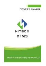 Hitbox CT 520 Owner'S Manual preview