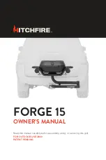 HITCHFIRE FORGE 15 Owner'S Manual preview