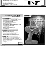 HITEC AGGRESSOR AM Instruction Manual preview