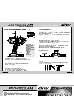 Предварительный просмотр 3 страницы HITEC AGGRESSOR AM Instruction Manual