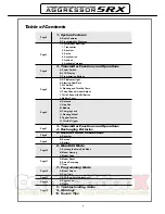 Preview for 2 page of HITEC Aggressor SRX Instruction Manual