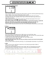 Preview for 12 page of HITEC Aggressor SRX Instruction Manual