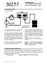 Preview for 2 page of HITEC CP5220 Manual