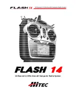 HITEC FLASH 14 Manual preview