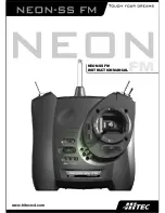 HITEC NEON-SS FM Instruction Manual предпросмотр