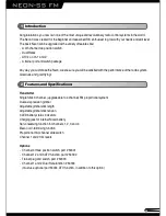 Preview for 2 page of HITEC NEON-SS FM Instruction Manual