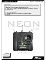 Предварительный просмотр 8 страницы HITEC NEON-SS FM Instruction Manual