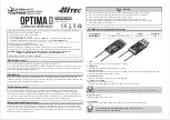 Preview for 1 page of HITEC OPTIMA D Instructions