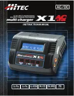 HITEC X1 AC Plus Instruction Manual preview