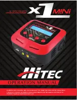 HITEC X1 mini Operation Manual preview