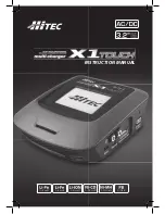 HITEC X1 Touch Instruction Manual preview