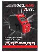 Preview for 1 page of HITEC X1RED Instruction Manual