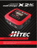 Preview for 1 page of HITEC X2 ACPro Operation Manual