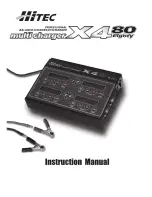 HITEC X4-80 Instrucion Manual preview