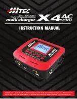 HITEC X4 AC Pro Instruction Manual preview