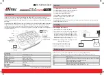 Preview for 3 page of HITEC X4 MICRO SE Instruction Manual