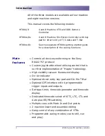 Preview for 8 page of Hitech HT884/8 User Manual