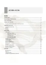 Предварительный просмотр 3 страницы Hitecsa ACVA 1001 Installation, Operation & Maintenance Manual