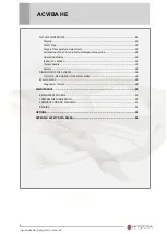 Предварительный просмотр 4 страницы Hitecsa ACVIBA HE 35i Installation, Operation & Maintenance Manual