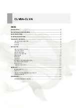 Preview for 3 page of Hitecsa CLVBA-CLVA 401 Installation, Operation & Maintenance Manual