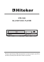 Предварительный просмотр 31 страницы Hiteker HTB-1026 Manual