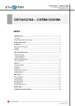 Preview for 3 page of HITESCA CCHIA/CCHIBA 301 Nstallation, Operation And Maintenance Manual