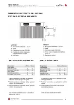 Preview for 5 page of HITESCA KRONO EWCBZ 1001 Instalation, Operation And Maintenance Instructions