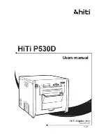 Предварительный просмотр 1 страницы HiTi Digital P530D User Manual