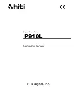 HiTi Digital P910L Operation Manual предпросмотр