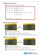 Предварительный просмотр 21 страницы HITROL HCC-95P Series Instruction Manual