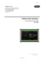 HITROL HLC-300N Instruction Manual предпросмотр