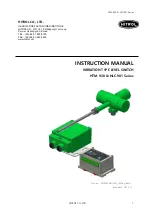 HITROL HLC-901 Series Instruction Manual предпросмотр