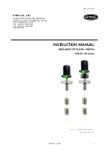 HITROL HM-30 Series Instruction Manual preview