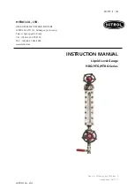 Preview for 1 page of HITROL HRG Series Instruction Manual