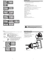 Preview for 3 page of Hitron Mega Analog VP Instruction Manual