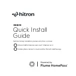 Preview for 1 page of Hitron OS2210 Quick Install Manual