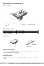 Предварительный просмотр 9 страницы HITWAY 14F005 User Manual