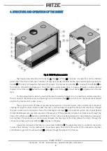 Предварительный просмотр 8 страницы HITZE CUBO 700 Operation And Installation Manual