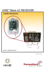 Hive Nano LC RECEIVER User Manual предпросмотр