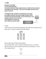 Предварительный просмотр 7 страницы HiVi Fa8 User Handbook Manual