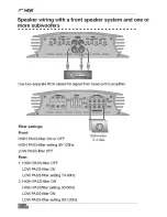 Предварительный просмотр 11 страницы HiVi Fa8 User Handbook Manual